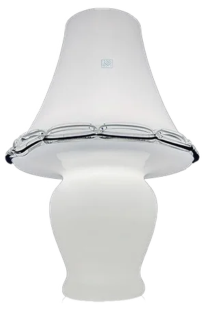 Big Murano Mushroom Table Lamp from Vetri, Italy, 1970s