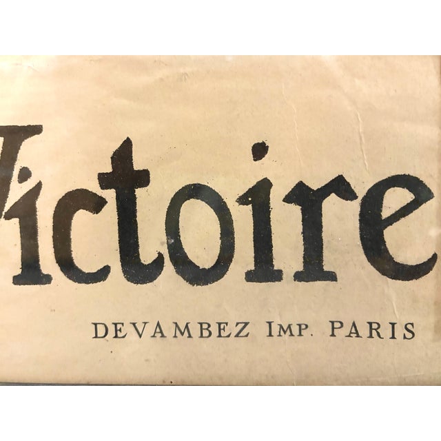Early 20th Century "Pour La France" French World War I Lithograph For Sale In Tampa - Image 6 of 6