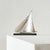 Art Deco Style Miniature 'Dragon' Sailing Boat. Europe, mid to late 20th century. A wonderful miniature sailing boat -...