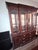 Large Chippendale Mahogany China Cabinet – Mirrored Back, Glass Shelves For Sale In Houston - Image 6 of 11