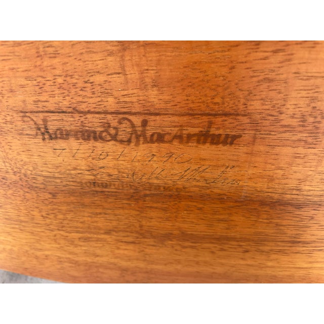 Martin & MacArthur Vintage Koa Wood Coffee Table For Sale - Image 11 of 13