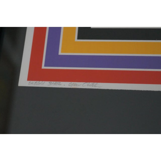 2010s Modernist Laredo Jackson Signed Lithograph Art For Sale - Image 5 of 6