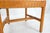 Leather Basket Weave Wicker Style Square Dining Room Table 4 Chairs Glass Top For Sale - Image 18 of 18
