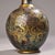 Vintage Archaistic Bronze Bottle Vase | Gold Inlay Motif For Sale In Los Angeles - Image 6 of 8