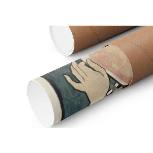 F. Champenois — Alphonse Maria Mucha Art Nouveau Reproduction Print, 18" × 24" For Sale In Buffalo - Image 6 of 6