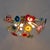 Italian-designed ceiling chandelier featuring natural agate slices and brass a stunning italian-designed ceiling...
