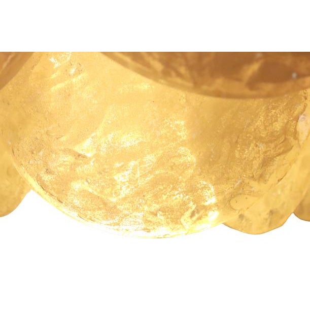 Medebach Hanging Lamp in Frosted Ice Glass For Sale - Image 15 of 16