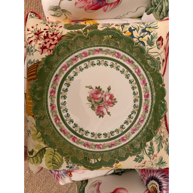 Ceramic 1930s Austrian Porcelain Serving Plate For Sale - Image 7 of 8