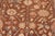 Shabby Chic Art Nouveau 1990's Floral Pak-Persian Brown/Beige Wool Rug - 6'2'' X 9'2'' For Sale - Image 3 of 9
