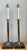 Vintage Chapman Brass and Marble Candlestick Lamps - A Pair For Sale - Image 17 of 18