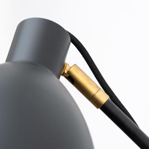 Black Black KH#1 Long Arm Wall Lamp by Sabina Grubbeson for Konsthantverk For Sale - Image 8 of 10