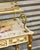 Add a refined European touch to your interior with this French-style white serving table, featuring a beautifully finished...