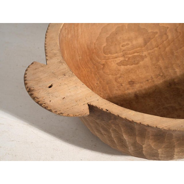 Rustic Antique Primitive Style Bowl, 1900 For Sale - Image 3 of 13