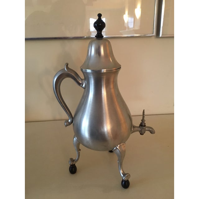 20th Century Traditional Metawa Holland Real Pewter Tea Set 6 Pieces