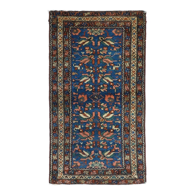 Antique Hamadan Rug 2'7'' X 4'8'' For Sale