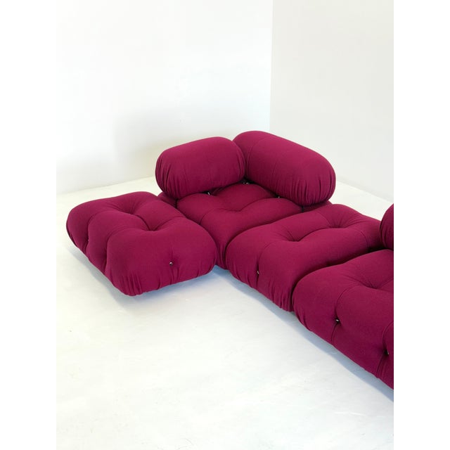 Camaleonda Modular Sofa in Bordeaux by Mario Bellini for B&B Italia, 2000s For Sale - Image 6 of 14