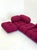 Camaleonda Modular Sofa in Bordeaux by Mario Bellini for B&B Italia, 2000s For Sale - Image 6 of 14