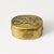 Small brass pill box. Made in Japan, late Meiji period, circa 1900.