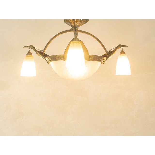 Art Deco Ceiling Light, 1920s For Sale - Image 12 of 12