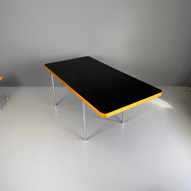Mid-Century Modern Desk with Frame by Marcel Breuer for Wohnbedarf, 1940s, Set of 2 For Sale - Image 3 of 13