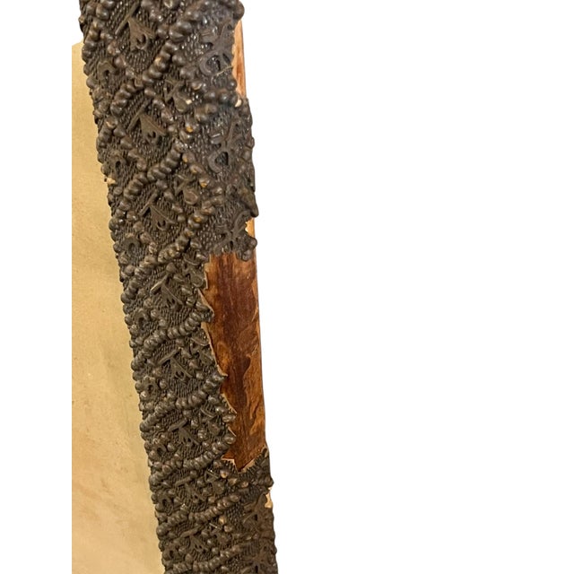 Antique Framed Sepia Engraving of a Blood Hound Dog After a Painting by Sir Edward Landseer For Sale - Image 10 of 18