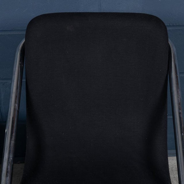 Set of Italian Tubular Framed Lounge Chairs, 1980s For Sale - Image 17 of 18