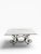 French Mid-Century Reproduction French Patisserie Marble Top Table For Sale - Image 3 of 11