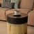 Contemporary Marble and Onyx Side Table by Forzini For Sale - Image 3 of 9