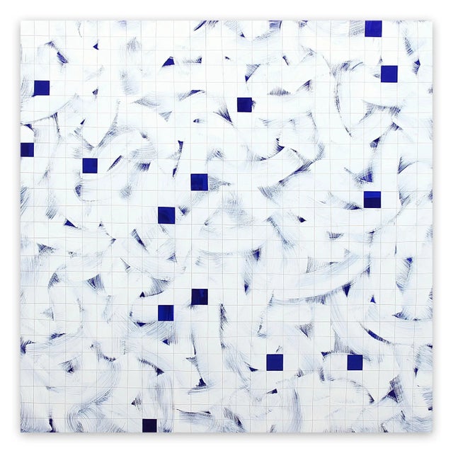 Paint Tom Henderson "Deep Blue", Painting For Sale - Image 7 of 7