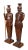 European Carved Oak Roman Centurions - a Pair For Sale - Image 9 of 12
