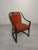 Vintage Upholstered Rattan Armchair For Sale - Image 5 of 18