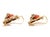 Antique Victorian 14k Gold & Red Coral Earrings For Sale - Image 9 of 14