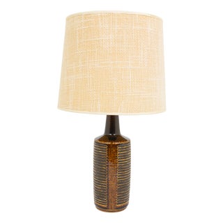 Chestnut Brown Dl/30 Table Lamp by Linnemann-Schmidt for Palshus, 1960s For Sale