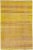 Brown Modern Transitional Handmade Allover Yellow & Brown Wool Rug For Sale - Image 8 of 8