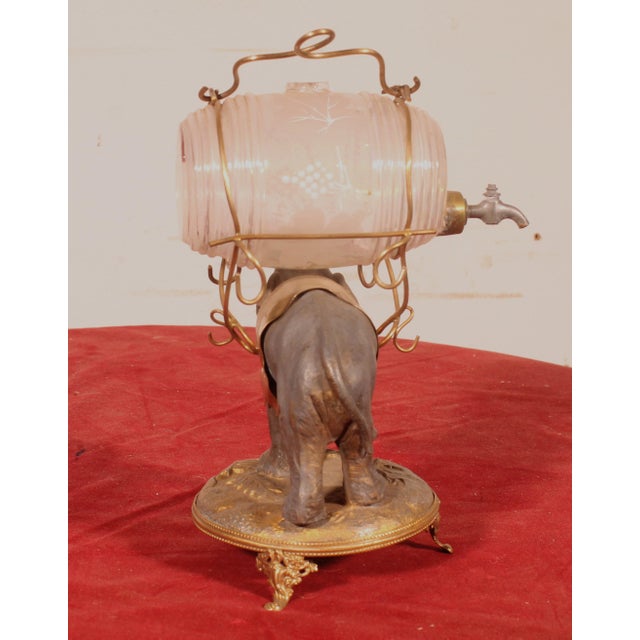 19th Century Napoleon III Elephant Liquor Cabinet For Sale - Image 4 of 12