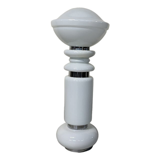 Glass Birillo Floor Lamp from AV Mazzega, 1970s For Sale