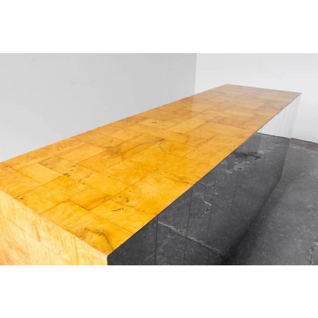 Wood 1973 Paul Evans Floating Cabinet For Sale - Image 7 of 9