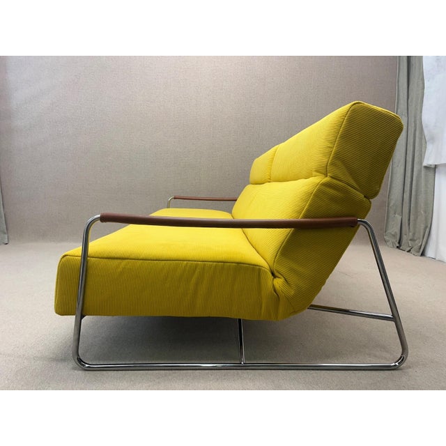 Yellow Yellow Janus Three-Seater Sofa Settee from Ligne Roset by Pascal Mourgue, 2010s For Sale - Image 8 of 18