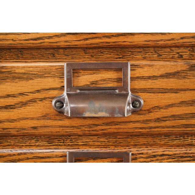 20 Drawer Industrial Office Desk For Sale - Image 4 of 15