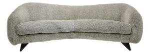 Vladimir Kagan Wide Angle Tangent Sofa, Model 506