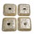 Wood 1960s Mid Century Modern Genuine Shell-Craft Products Capiz & Wood Salad Set - 7 Pieces For Sale - Image 7 of 17
