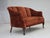 Danish 2-Seater Sofa in Velour and Oak, 1950s For Sale - Image 6 of 18