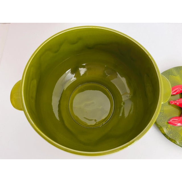 Ceramic Ceramic Lobster Tureen by California Pottery, 1970s For Sale - Image 7 of 10