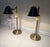 Metal Ralph Lauren Adjustable Antique Brass Table Lamps - A Pair For Sale - Image 7 of 9