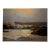 Vintage Mid Century Impressionist Sunset Seascape Original Oil Painting in the Manner of Robert William Wood For Sale