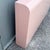 Postmodern Pink Gloss Laminate Waterfall Queen Size Headboard For Sale In West Palm - Image 6 of 7