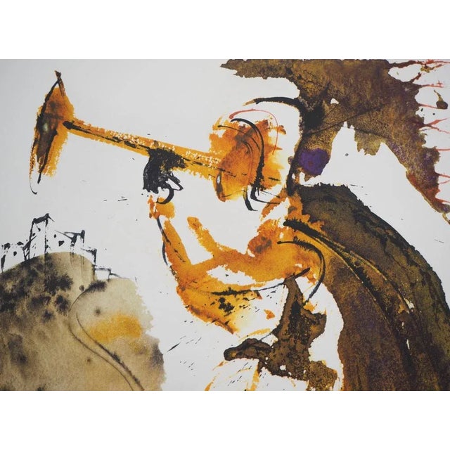 Salvador Dalí (1904-1989) Biblia Sacra - The Trumpets of Sion (Canite tuba in Sion), 1967 Lithograph Signed in the plate...