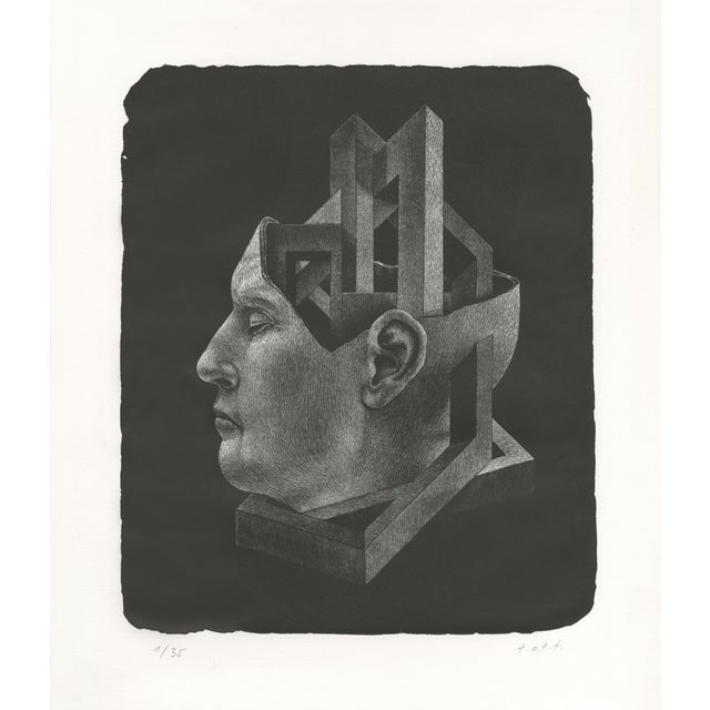 Thomas Ott, Der Kaiser, 2018, Lithograph For Sale