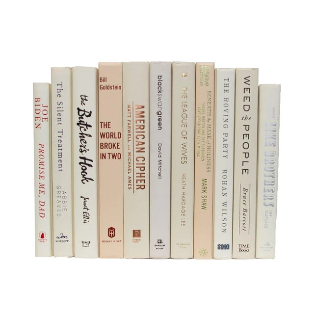 Modern Decorative Books - Beach Book Bundle - 1 Foot of Beige Books For Sale - Image 3 of 5