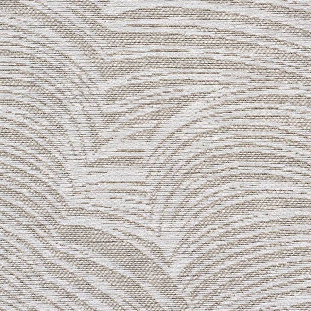 Contemporary Sample - Schumacher Jete Wallpaper in Stone For Sale - Image 3 of 4